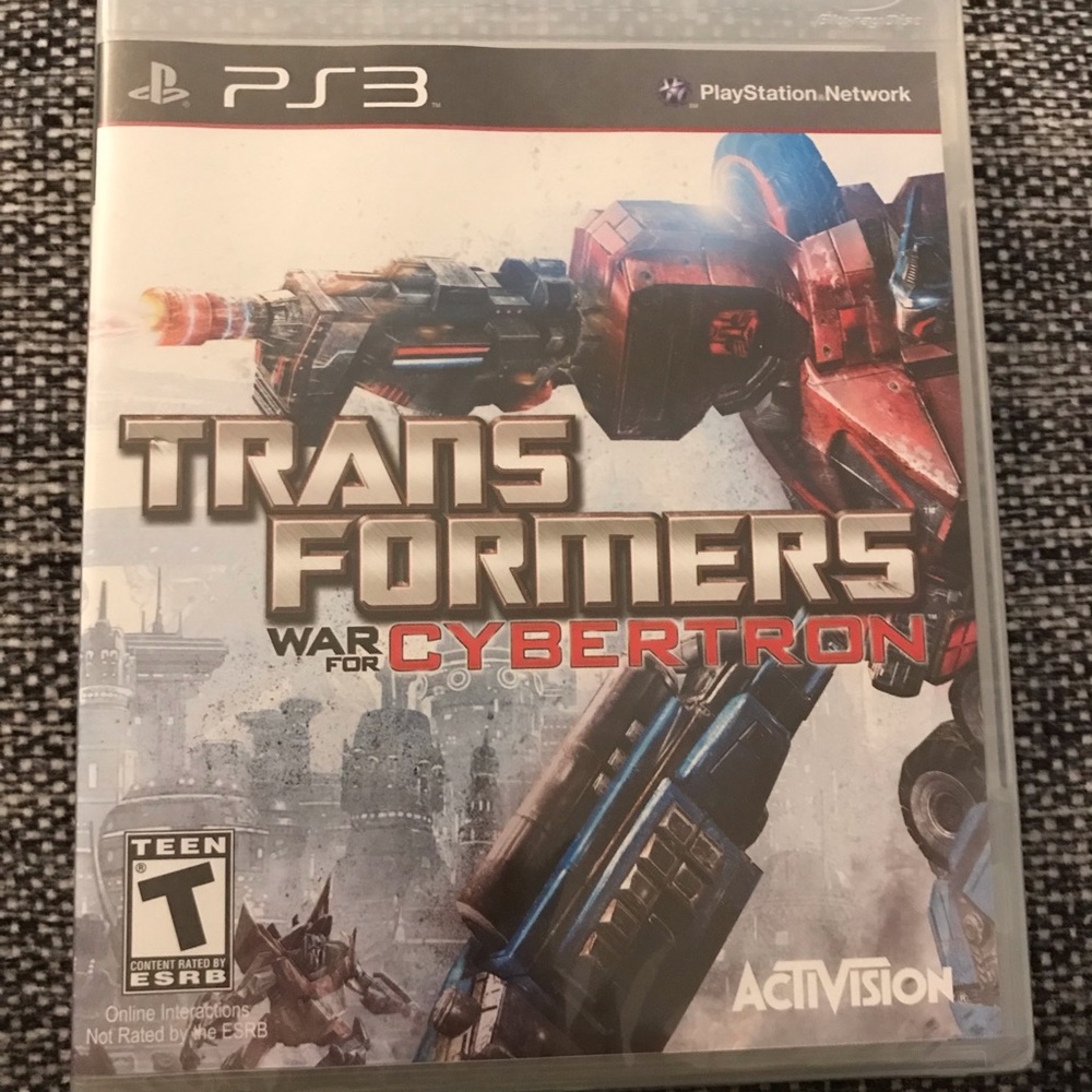 *New Unopened* Transformers War For Cybertron PS3 Game